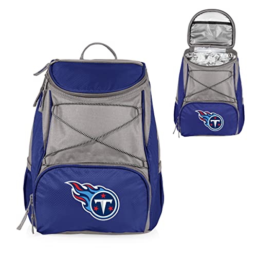 PICNIC TIME Navy Tennessee Titans PTX Backpack Cooler - Image 3