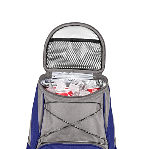 PICNIC TIME Navy Tennessee Titans PTX Backpack Cooler - Image 5