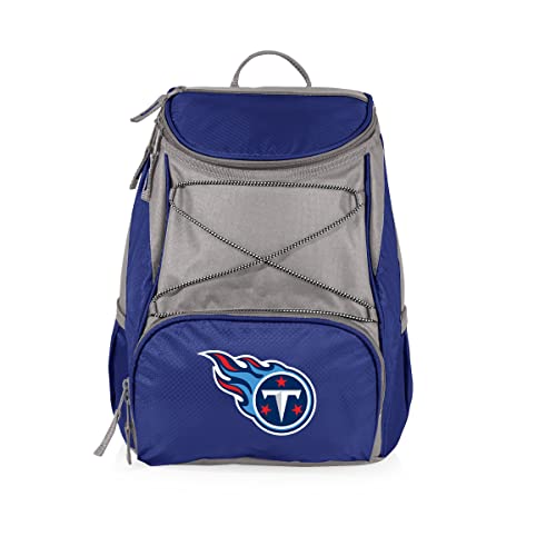 PICNIC TIME Navy Tennessee Titans PTX Backpack Cooler - Image 1