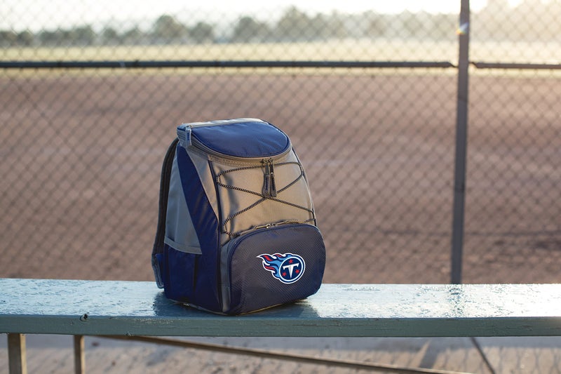 PICNIC TIME Navy Tennessee Titans PTX Backpack Cooler - Image 2