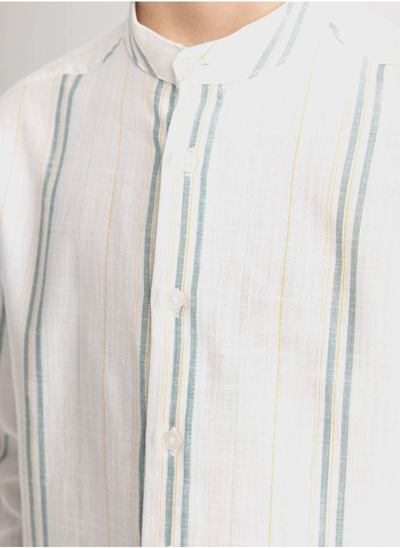 DeFacto - Boy Regular Fit Long Sleeve Shirt - Image 1