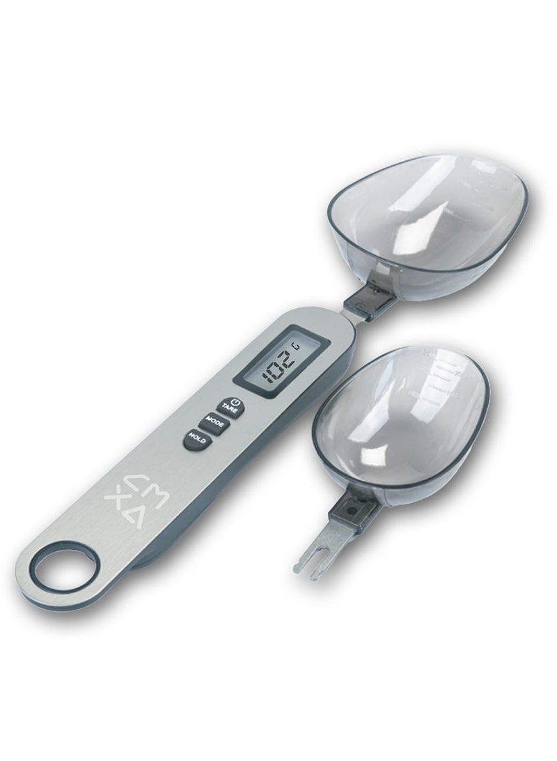Smart Scale Spoon holds up to 500g - Measurement accuracy: 0.1g