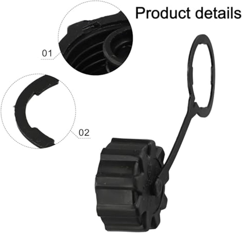 QASULER Seamless Fuel Tank Cover for Excavators - Image 2