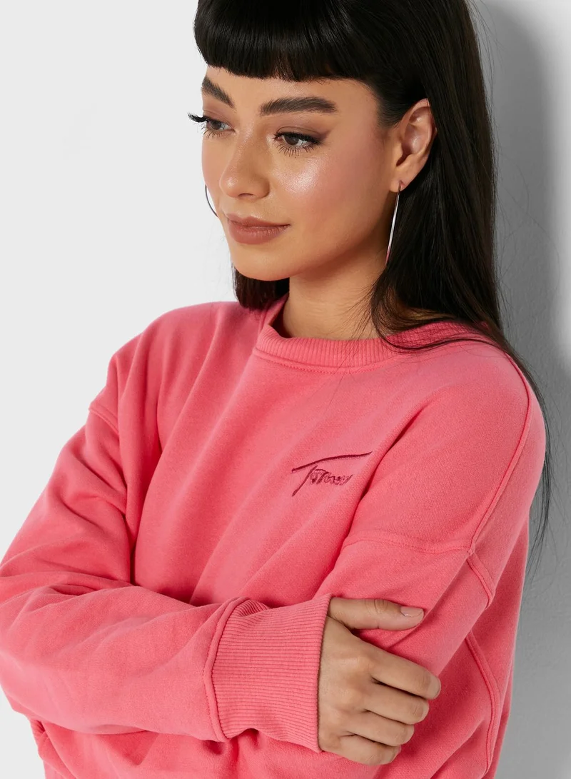 TOMMY JEANS Crop Sweatshirt