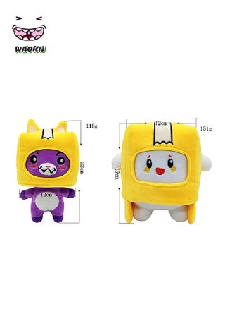 2 Pack Lankybox Boxy and Foxy Plush Toys, Cute Plush Pets for Holidays Kids Classroom School Pets Party Favors Decorations, Gifts for Kids and Adults - pzsku/ZD0CDB7A836FC35239ACFZ/45/_/1683362621/388863f8-c3dd-4a20-8b8b-9a6b3f39278a