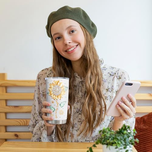 Muilzon Daughter Gift from Mom/Dad Tumblers 20oz - Gifts for Daughter from Mother/Father Coffee Mug - Christmas Mothers Day Birthday Gift Ideas for Adult Daughters Cup - Image 2