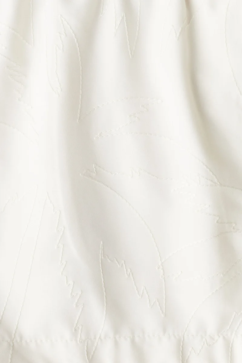 H&M  Embroidery-pattern swim shorts for Men | Best Price UAE