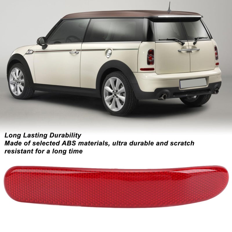 Right Rear Bumper Reflector Cover Compatible with Mini Cooper Clubman R55 2008 2014 Enhances Safety Decorative Effect - Image 3