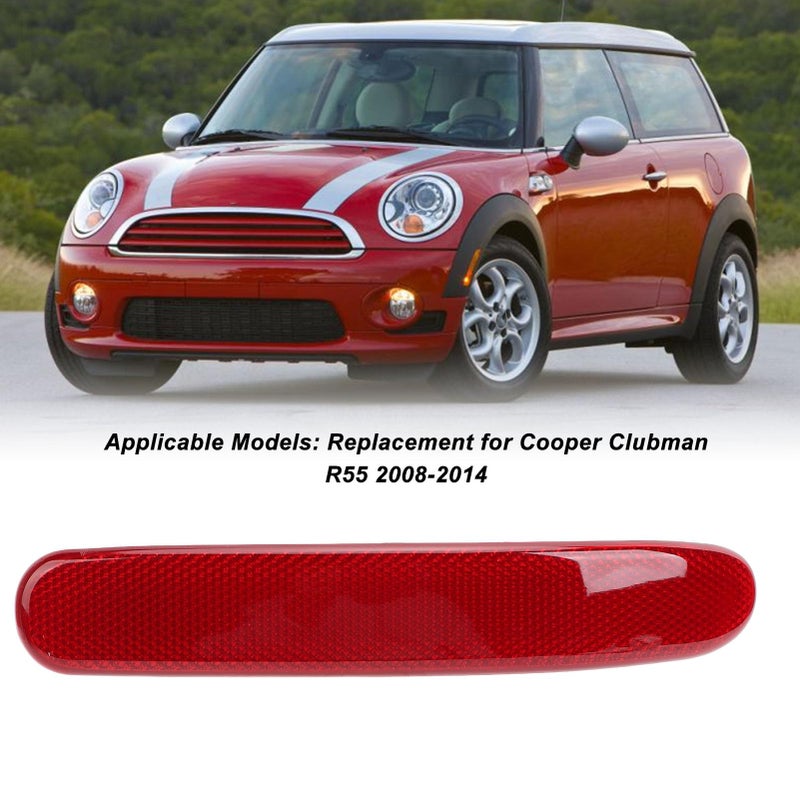 Right Rear Bumper Reflector Cover Compatible with Mini Cooper Clubman R55 2008 2014 Enhances Safety Decorative Effect - Image 5
