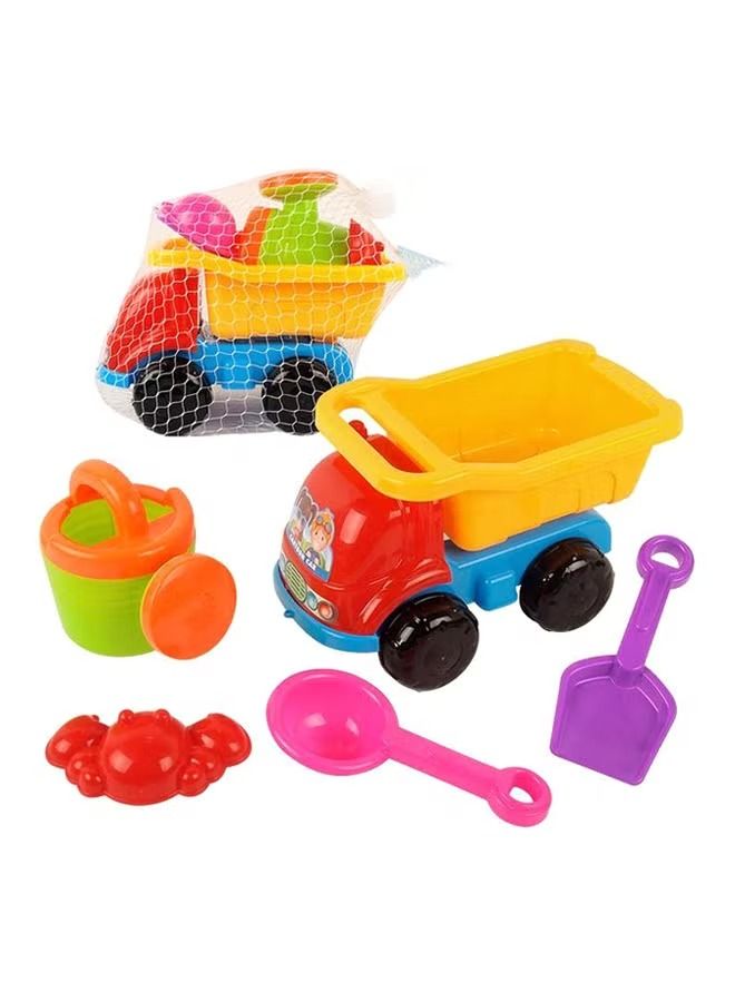 5-Piece Non Toxic Sturdy And Durable Beach Outdoor Truck Toys Play Set