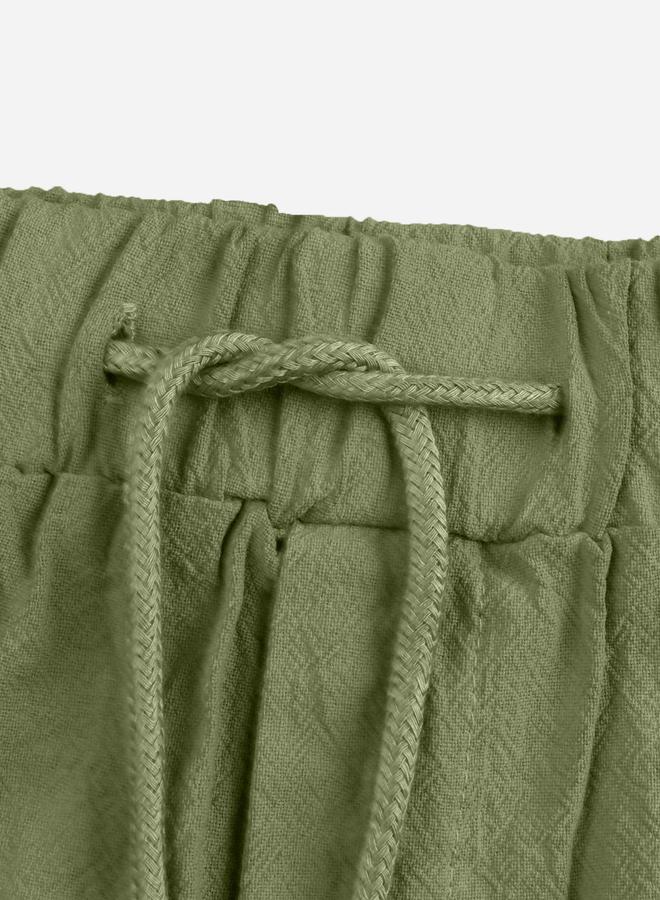 Styli Styli Solid Bermuda Shorts with Drawstring  - Image 3