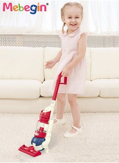 MEBEGIN 4 in 1 Electric Kids Vacuum Cleaner Toy for Toddler with Lights and Sounds Pretend Play Toy Vacuum Cleaner Toddler Best Gift for Boys and Girls  - Image 4
