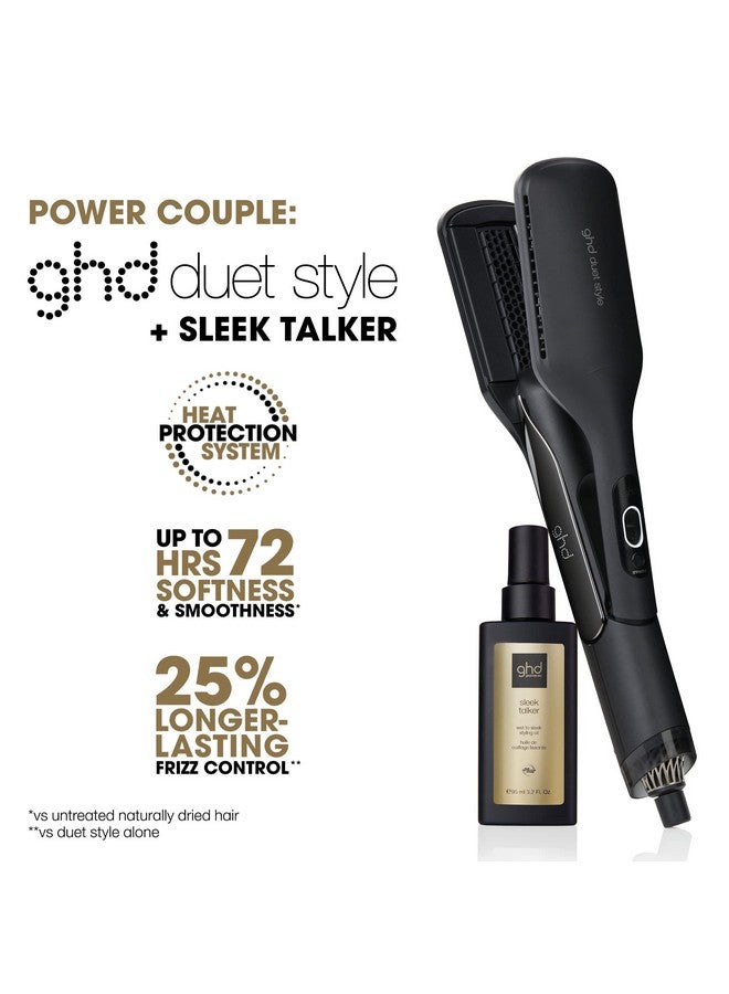 ghd Sleek Talker ― Wet To Sleek Hair Styling Oil With Heat Protection Nourishing Argan Oil To Smooth & Soften Hair For Up To 72 Hours ― 3.2 Fl. Oz.  - Image 3