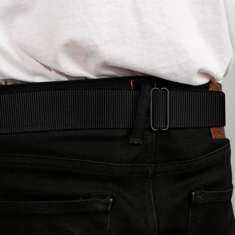 Buckle Down Buckle-Down Seatbelt Belt - Black - 1.0" Wide - Adjustable 20-36 Inches - Image 4