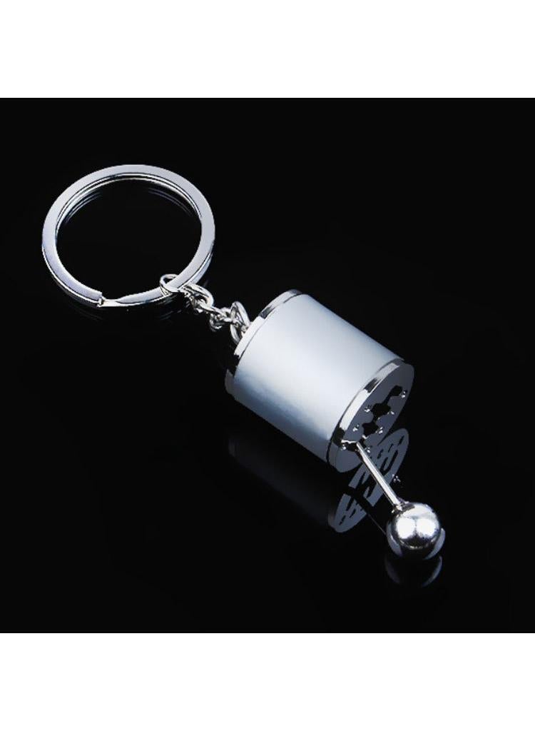 general 10-Piece Zinc Alloy 3D Car Parts Model  Keychain Set - Image 2