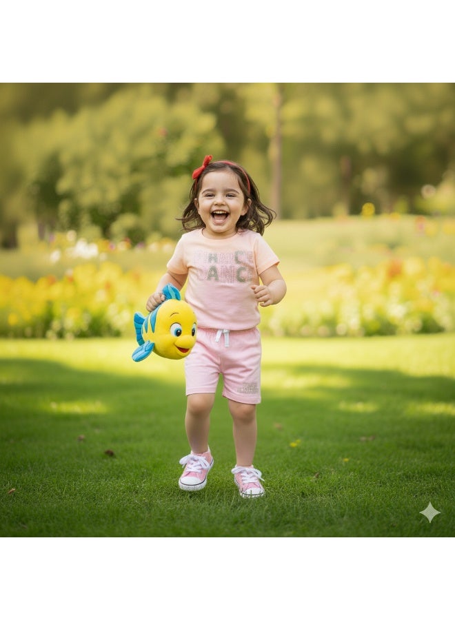 رقصة الأناناس | طقم تيشيرت وشورت للبنات | قطن ١٠٠٪ - Image 3