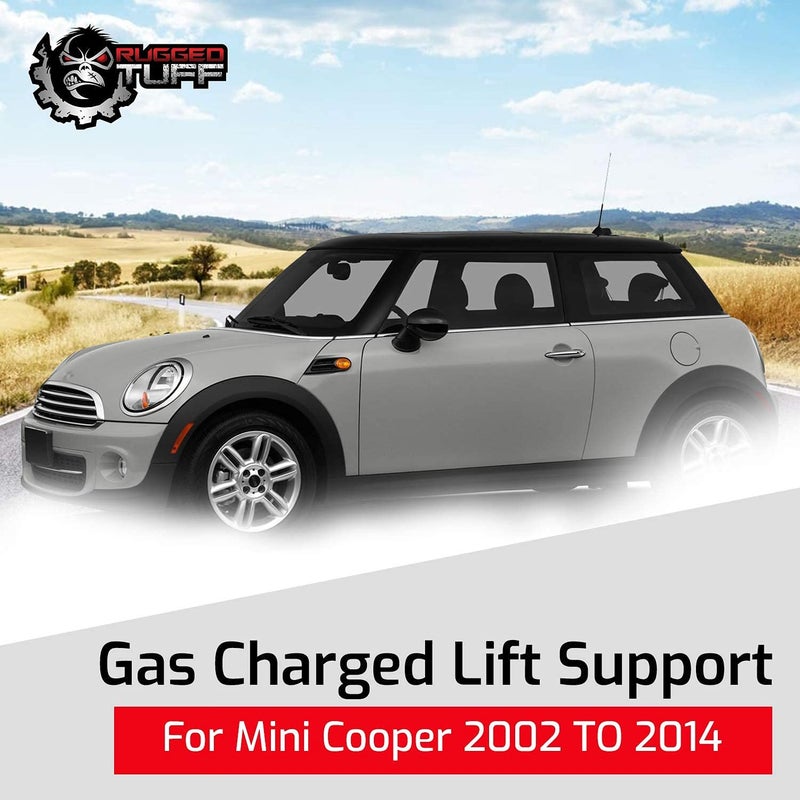 Rugged TUFF RT541018 Liftgate Lift Supports Rear Hatch Shocks Struts Gas Springs Arms Compatible with 2002-2014 Mini Cooper Hatchback (Does not fit Coupe), Pack of 2 - Image 5