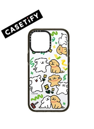 Clear with Whimsical Doodle Accents