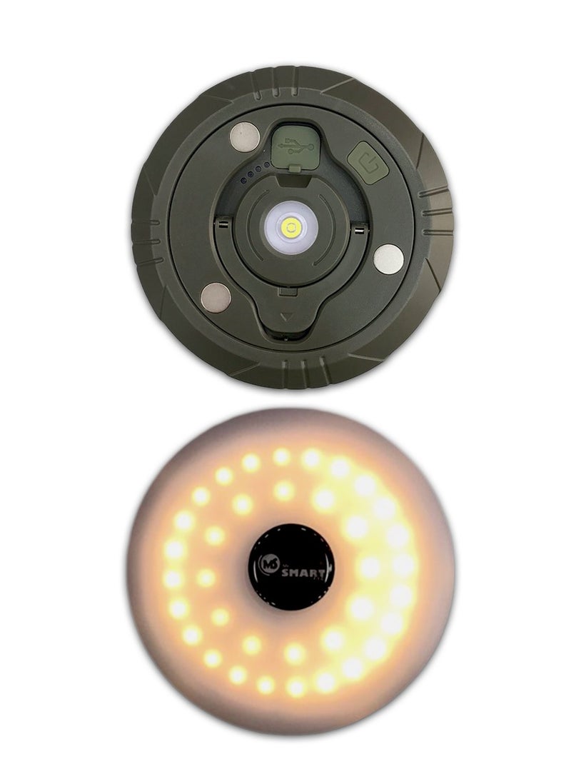 MR.SMART Camping Lights, Rechargeable Camping String Lights, Waterproof Portable String Light, Hanging Fairy Lights Camp Lamp - Image 1