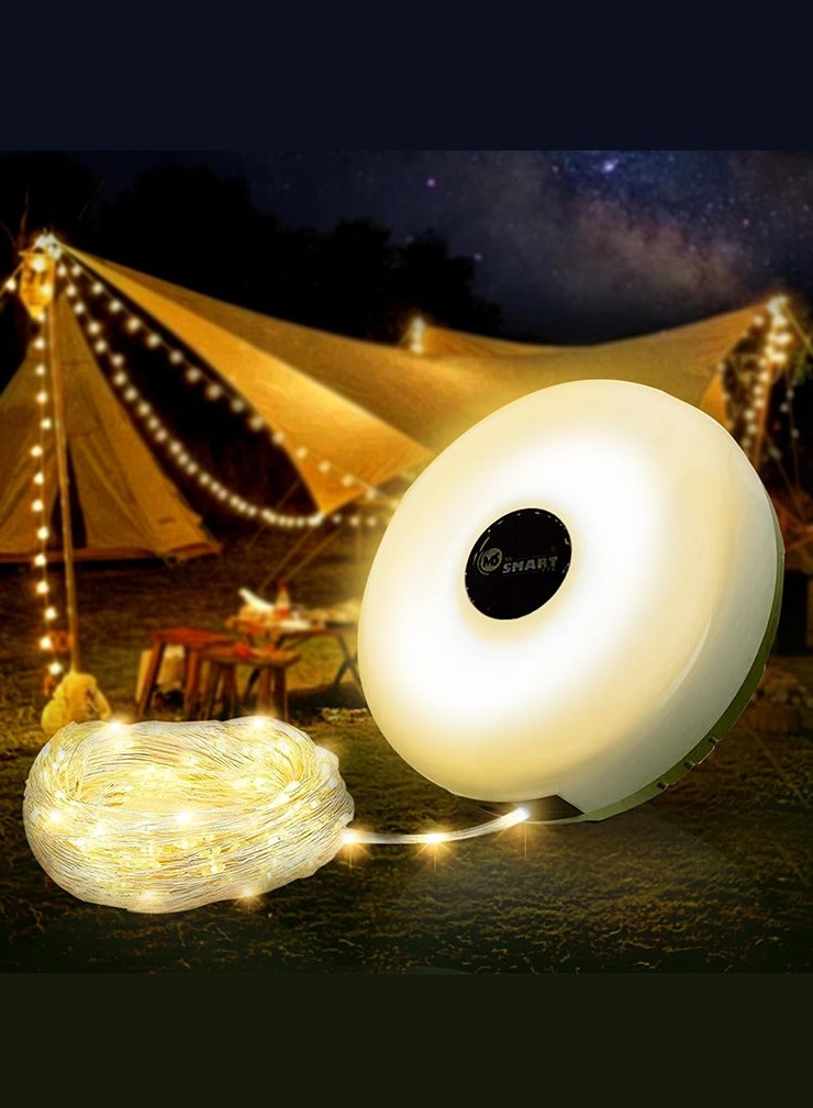 MR.SMART Camping Lights, Rechargeable Camping String Lights, Waterproof Portable String Light, Hanging Fairy Lights Camp Lamp - Image 2