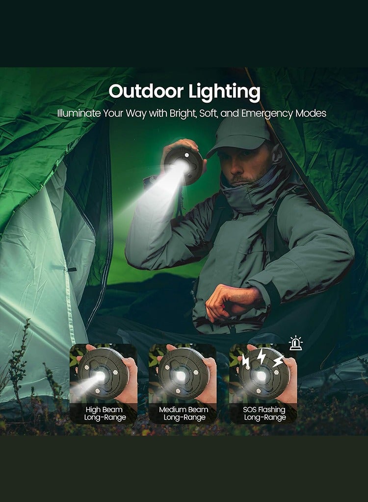 MR.SMART Camping Lights, Rechargeable Camping String Lights, Waterproof Portable String Light, Hanging Fairy Lights Camp Lamp - Image 3