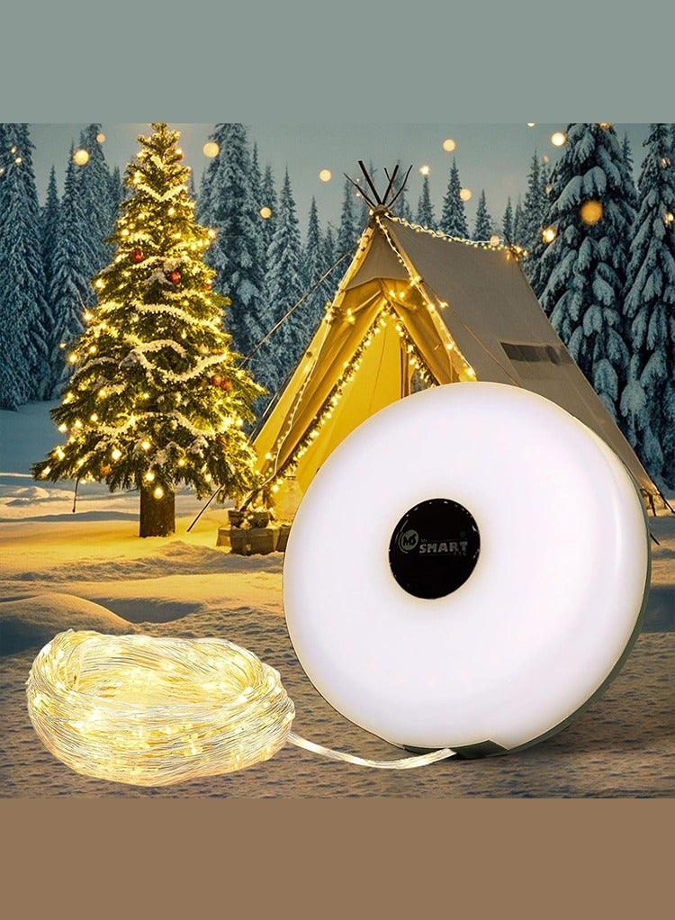 MR.SMART Camping Lights, Rechargeable Camping String Lights, Waterproof Portable String Light, Hanging Fairy Lights Camp Lamp - Image 5