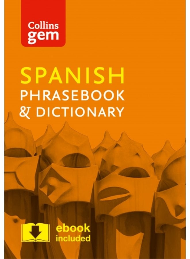 Collins Spanish Phrasebook and Dictionary Gem Edition Essential Phrases and Words in a Mini Travel Sized Format - Paperback