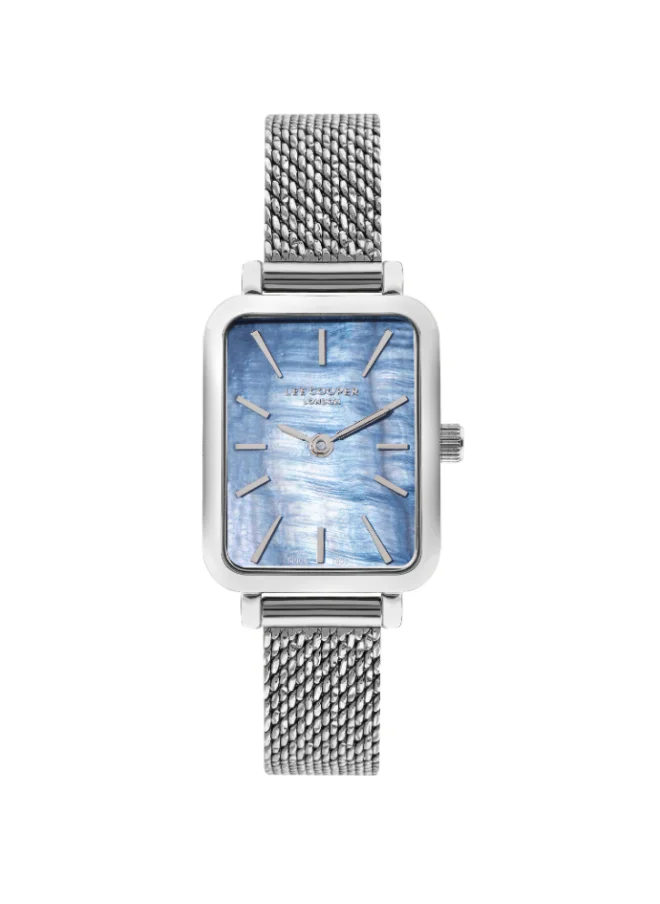 Lee Cooper Lee Cooper LC07815.390 Women's Analog Display Watch & Mesh Strap Silver
