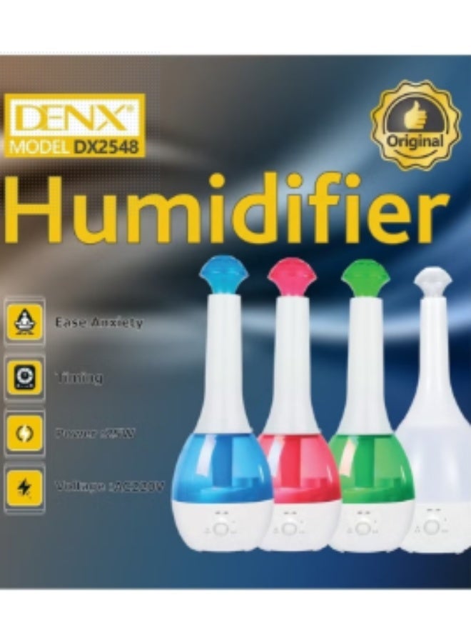 Denx "3L Ultrasonic Air Humidifier – Model DX2548 | Quiet, Cool Mist for Home & Office Use" - Image 3