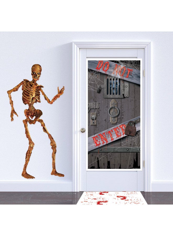Beistle Jointed Skeleton Figurine for Party 6 Feet Paper Cutout - Image 2