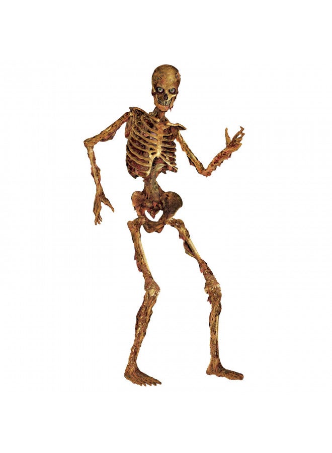 Beistle Jointed Skeleton Figurine for Party 6 Feet Paper Cutout - Image 1