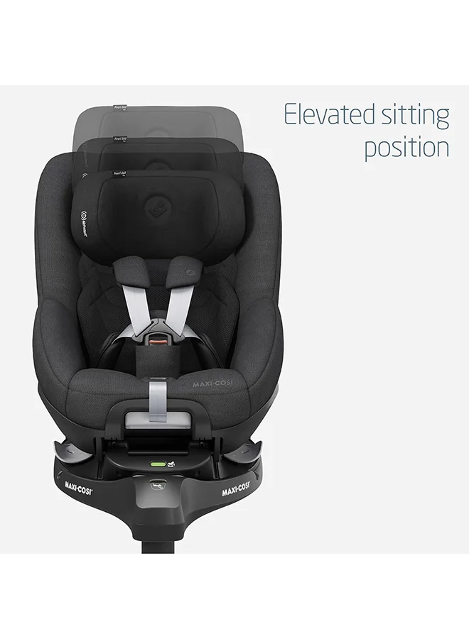 ماكسي كوزي Pearl 360 Pro Infant Car Seat, 360 Swivel, G - Cell Side Impact Protection, One - Hand Rotation, Climaflow, 3 Months To 4 Years, Authentic Black