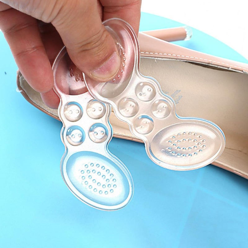 Invisible High Heel Rear Pads 4 Pairs Soft Anti Friction Cushion Adjustable Size - Image 5