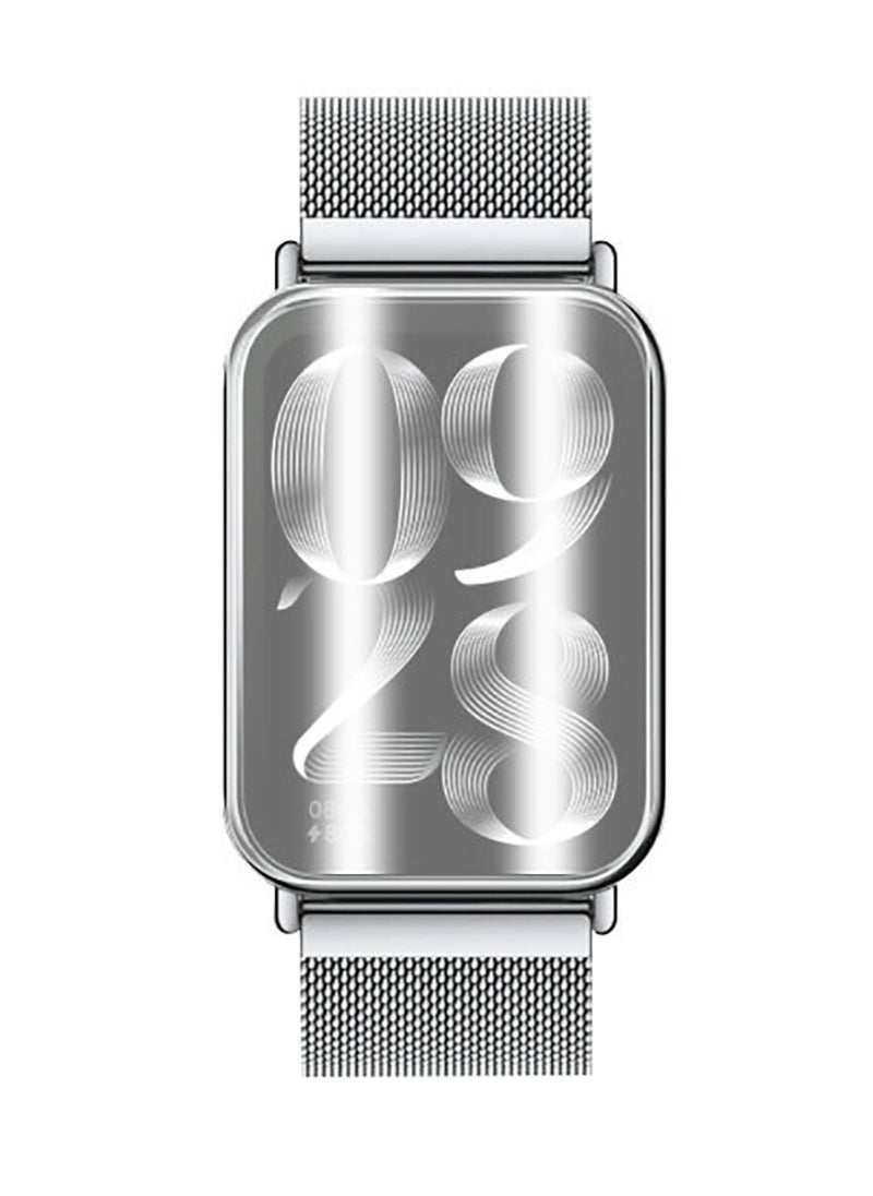 ماركة غير محددة 1 حزمة من حماية شاشة هايدروجيل عالية الدقة لساعة Mi Band 7 Pro، مقاومة للماء والزيوت وتصدّية للبصمات، وتقوم بإصلاح التجاويف تلقائيًا، بتقنية الاستشعار الأصليّة، حامية لـ Mi Band 7 Pro شفافة.  - Image 1