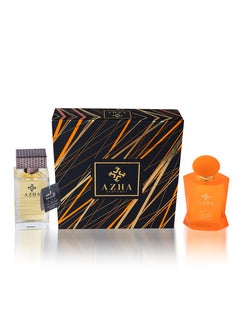 AZHA Azha Perfumes - 2Pc Gift Set Al Oud Al Aswad EDP 100 ml for Men + Arabian Lady EDP 100 ml for Women  - Image 4