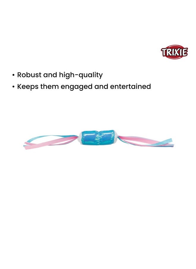 Trixie - Glitter Candy Shape Interactive Toy For Cats, Catnip Infused Soft Toy, Squishy Feel, Indoor & Outdoor, Ideal For Training, Playing, 7 Cm, Get Any 1 Random Color - 1 Pc - Image 1