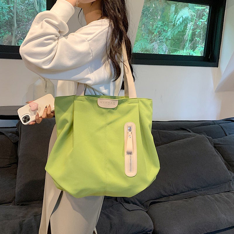 Commuter Large Capacity Hand Bag Female Student School Bag Pregnant Baby Mummy Bag Shoulder Crossbody Bag - Image 2