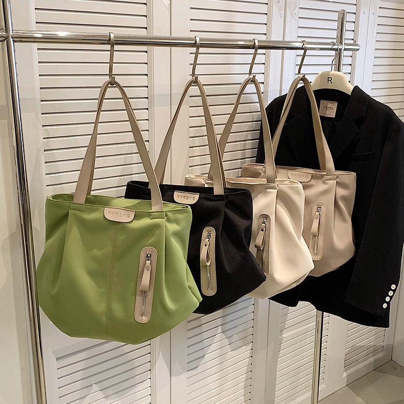 Commuter Large Capacity Hand Bag Female Student School Bag Pregnant Baby Mummy Bag Shoulder Crossbody Bag - Image 3