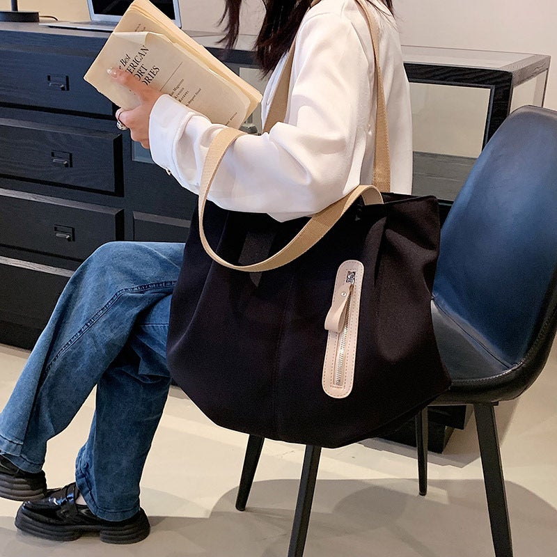 Commuter Large Capacity Hand Bag Female Student School Bag Pregnant Baby Mummy Bag Shoulder Crossbody Bag - Image 1