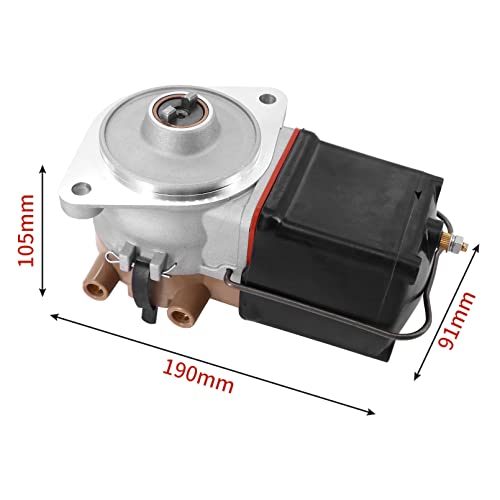 KIPA Distributor Assembly with 12V Ignition Coil for Ford New Holland 8N 2N 9N Tractor 4-Cylinders 9N12100 Front Mount 9N12024 - Image 3
