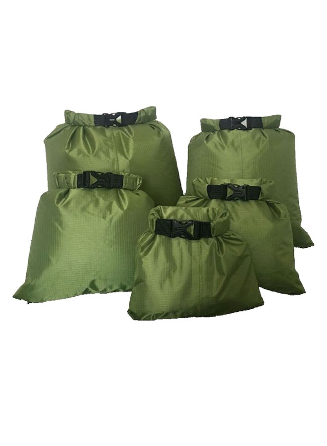 NIBEMINENT 5-Piece Waterproof Storage Dry Bag Set