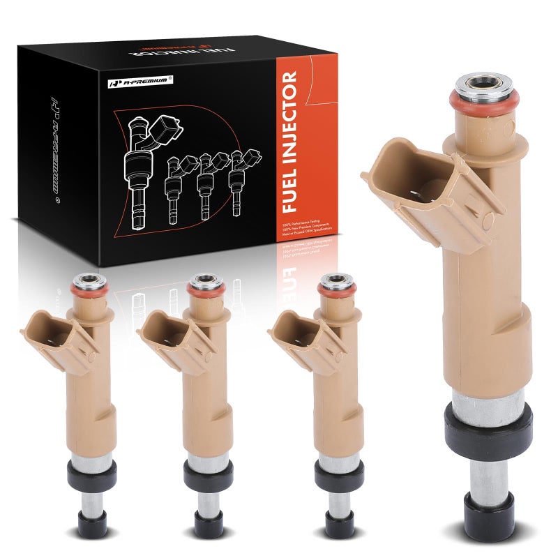 APremium Fuel Injectors Compatible with Toyota Corolla 20092017 Matrix 20092013  Scion xD 20082009 L4 18L Set of 4 Replace 232500T010