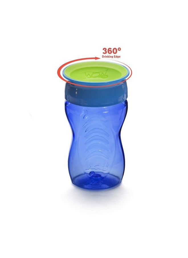 WOW GEAR Wow Cup for Kids 360 Sippy Cup, Blue, 10 oz / 296 ml  - Image 2