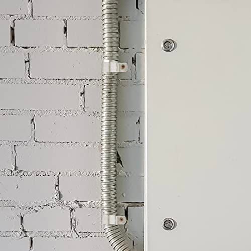 Maxxima 3/4 in. Rigid or RMC Push-On 1-Hole Pipe Straps - Ideal for Conduit Installation, Zinc Plated Steel, 50 Pack, Easy, Quick, and Secure for Electrical Wiring, Water Resistant, UL Listed - Image 5