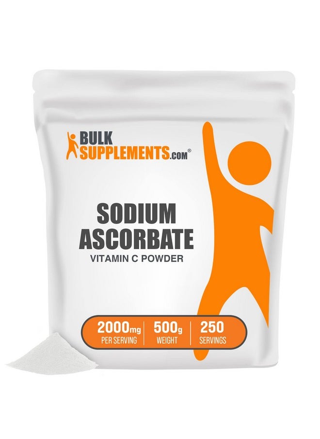 BulkSupplements - Sodium Ascorbate Powder Antioxidant Powder Sodium Ascorbate Vitamin C Powdered Vitamin C Vitamin C Powder For Skin Pure Vitamin C Powder (500 Grams 1.1 Lbs) - Image 1