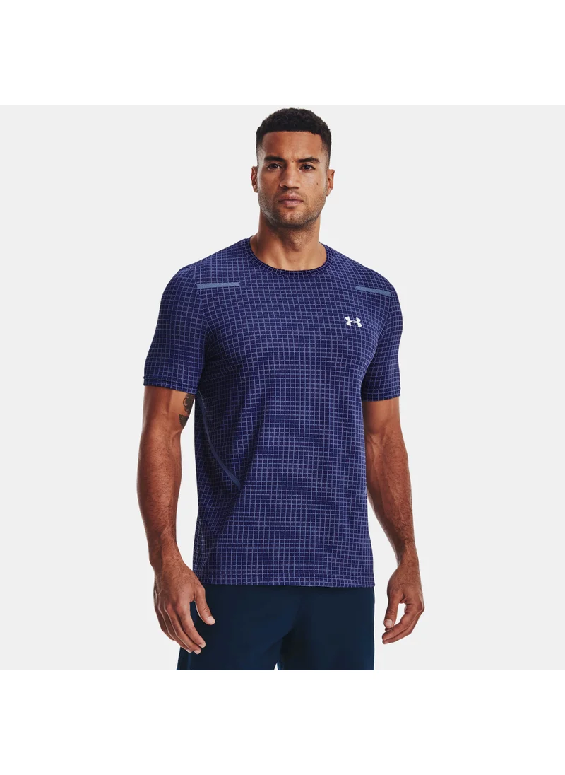 UNDER ARMOUR Men's Seamless Grid Training T-Shirt