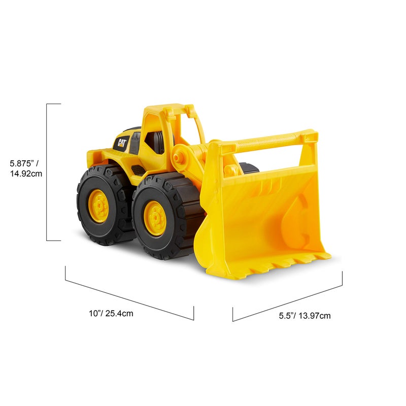 CAT Construction Toys, 2 Pack 10" Construction Fleet Toy Trucks with Articulated Parts, Fun and Durable for Indoor/Outdoor Use, Ages 2+ - Image 5
