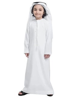 Kids Kandoora Thobe: Embrace Tradition with this Arabic Muslim Wear for Boys - Ideal for Islamic Prayers and Stylish Dressing. Superior Craftsmanship for Comfort. - pzsku/ZD0CFA4F1AC48291DBE54Z/45/_/1734476191/cd5f8223-71fc-47ac-8ca6-56143fd7cb5f