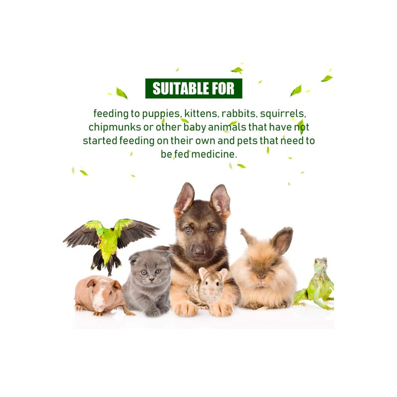 SOLARAE Pet Piller 2 Pieces Plastic Pet Pill Poppers Handy Durable Pet Pill Dispenser Medical Tablets Feeding Tool for Dogs and Large Cats - Image 5