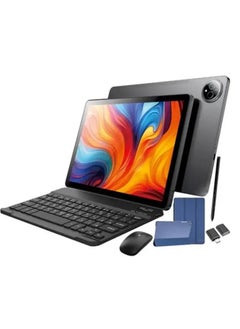 Oteeto The Oteeto TAB14 is a high-performance Android tablet with an 11.6-inch IPS LCD display (1920x860 pixels). It runs on Android 13 and is powered by an Octa-Core 2.0GHz processor. With 8GB RAM and 512GB ROM, it offers ample storage and smooth performance. The tablet features dual cameras (8MP front, 13MP rear), a tempered glass touch panel, and a powerful 8000mAh battery. It supports 5G, dual SIM, expandable storage, and multiple languages. The package includes a charger, Type-C cable, touch pen, keyboard, mouse, screen protector, and a case, making it a complete productivity and entertainment device.  - Image 1